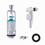 Арматура смывная, 1-ур, боковой подвод, тип А, IDDIS