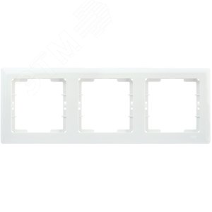 BOLERO рамка БЕЛЫЙ 3 элемента BOLERO рамка БЕЛЫЙ 3 элемента
