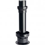 STOUT Элемент дымохода  Ø80/100 к-т   вертикальный утепленный, 584 мм, финальный участок.