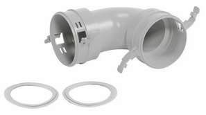 Колено 90 ° без монтажного основания, 75/62 мм Колено 90 ° без монтажного основания, 75/62 мм