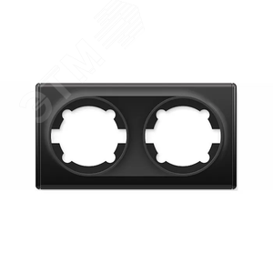 FLORENCE рамка ЧЕРНЫЙ 2 элемента FLORENCE рамка ЧЕРНЫЙ 2 элемента