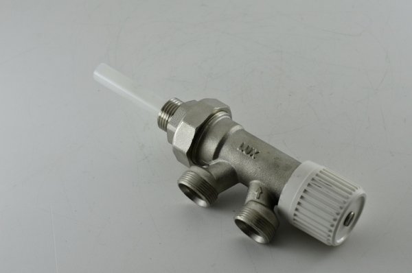 Блок кран для однотруб. системы с нижней подводкой и ручной регулировкой Luxor 1/2 М 87 Блок кран для однотруб. системы с нижней подводкой и ручной регулировкой Luxor 1/2 М 87