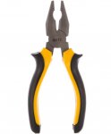 Плоскогубцы комбинированные ''Стайл'', мягкие прорезиненные ручки, молибденовое покрытие 160 мм 50626 FIT