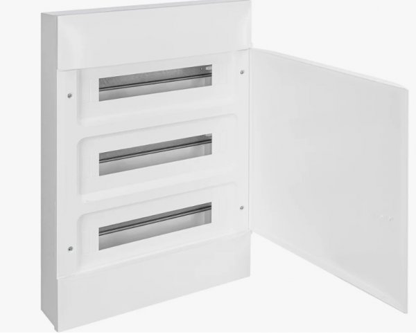 Щит расределительный навесной (ЩРн-П) 3X18 Белая дверь 137608 Legrand Щит расределительный навесной (ЩРн-П) 3X18 Белая дверь 137608 Legrand