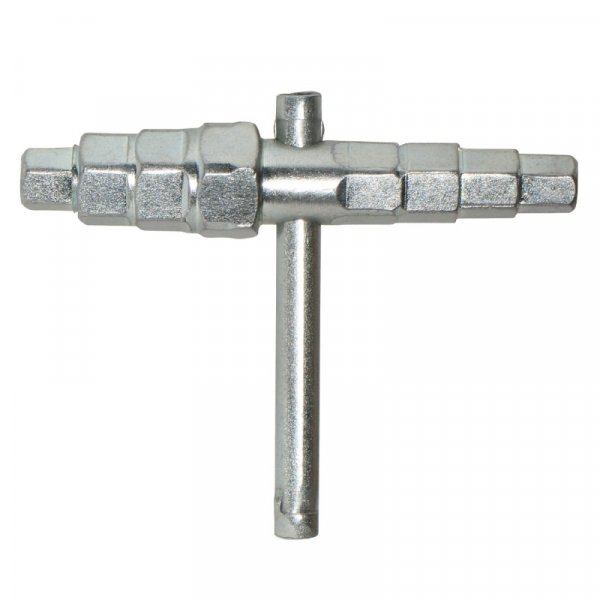 Ключ стальной для американки под шестигранник ROMMER Ключ стальной для американки под шестигранник ROMMER