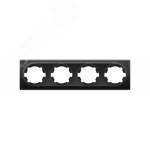 FLORENCE рамка   ЧЕРНЫЙ   4 элемента