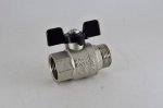 Кран шаровой 3/4" гш бабочка полнопроходной STOUT Кран шаровой 3/4" гш бабочка полнопроходной STOUT