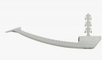 Зажим кабельный с дюбелем SF-plus KB 8 48171 Зажим кабельный с дюбелем SF-plus KB 8 48171