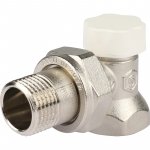 Блок-кран угловой 1/2" д/рад STOUT Блок-кран угловой 1/2" д/рад STOUT