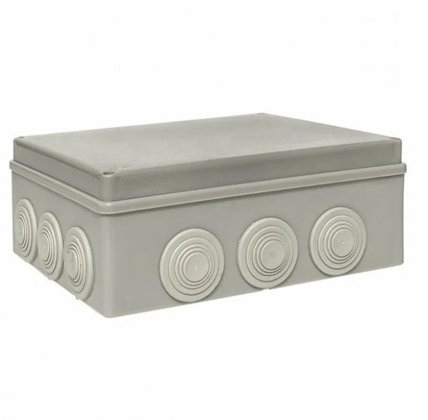 Коробка распаячная (240х190х90) КМР-050-043 пылевлагозащитная 12 мембранных вводов уплотнительный шнур PROxima plc-kmr-050-043 EKF Коробка распаячная (240х190х90) КМР-050-043 пылевлагозащитная 12 мембранных вводов уплотнительный шнур PROxima plc-kmr-050-043 EKF