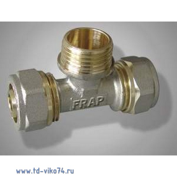Тройник 2ц+ш 16*3/4" Frap, TTM, LTM, RVC Тройник 2ц+ш 16*3/4" Frap, TTM, LTM, RVC