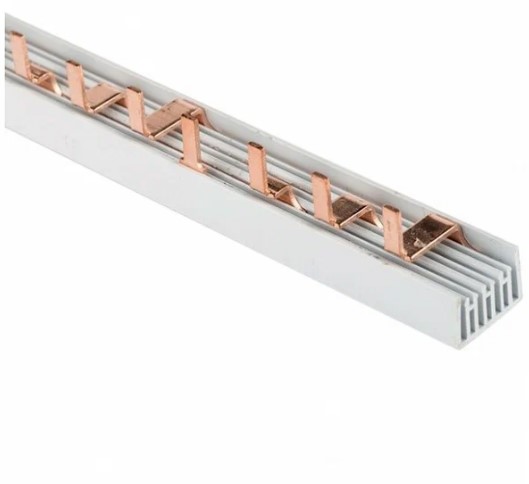 Шина соединительная типа PIN (штырь) 54мод. 4P полюса 63А pin-04-63 EKF Шина соединительная типа PIN (штырь) 54мод. 4P полюса 63А pin-04-63 EKF