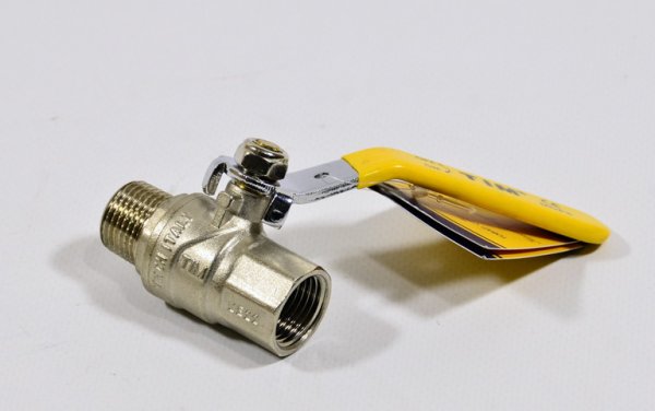 Кран шаровой 1/2" гш ручка ГАЗ TIM Кран шаровой 1/2" гш ручка ГАЗ TIM