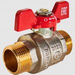 Кран шаровой    3/4" шш бабочка ROMMER