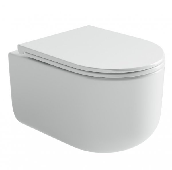 Подвесной унитаз ULMA Торнадо безободковый, белый Подвесной унитаз ULMA Торнадо безободковый, белый