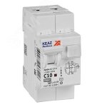 Выключатель автоматический дифференциальный 1Р+N 10А 30мА тип AC х-ка С 4.5кА КЭАЗ (328097)