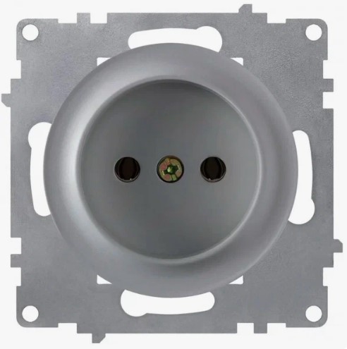 Розетка СЕРЫЙ FLORENCE Розетка СЕРЫЙ FLORENCE