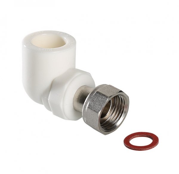 Угол с накидной гайкой 25 х 3/4" внутр. резьба ППРС Угол с накидной гайкой 25 х 3/4" внутр. резьба ППРС