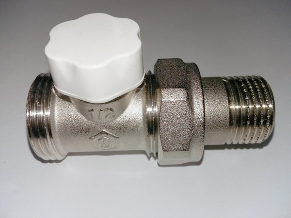 Блок-кран прямой 1/2" х 3/4" EK д/рад STOUT Блок-кран прямой 1/2" х 3/4" EK д/рад STOUT