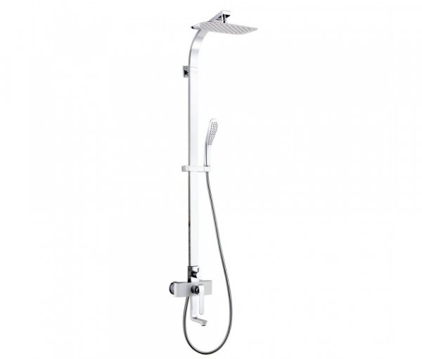 LM4962CW Смеситель для ванны с верхней душевой лейкой "Тропический дождь", поворотный излив 139мм LEMARK LM4962CW Смеситель для ванны с верхней душевой лейкой "Тропический дождь", поворотный излив 139мм LEMARK