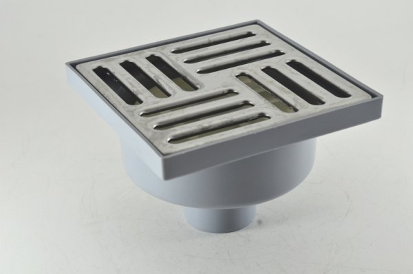 Трап вертик 50 нерегулируемый. решетка 150х150 нерж.СУХОЙ TQ5212 АНИ Трап вертик 50 нерегулируемый. решетка 150х150 нерж.СУХОЙ TQ5212 АНИ