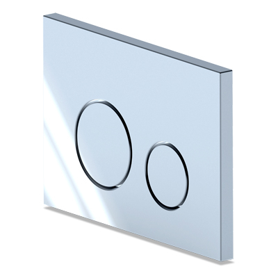 Кнопка инсталляции АНИ ПЛАСТ WP1310 круг хром глянец Кнопка инсталляции АНИ ПЛАСТ WP1310 круг хром глянец