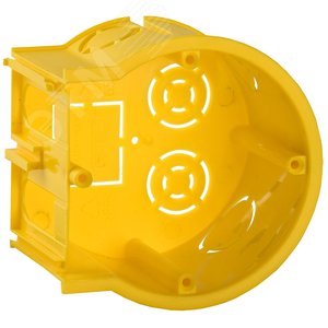 Коробка установочная СЗ сборная для твердых стен D=68х45мм (оконечная) GENERICA (UKT10-068-045-000-K1-N-UO) Коробка установочная СЗ сборная для твердых стен D=68х45мм (оконечная) GENERICA (UKT10-068-045-000-K1-N-UO)