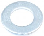 Шайба простая М16 DIN 125 1шт (box = 50 шт. N20.) цинк Шайба простая М16 DIN 125 1шт (box = 50 шт. N20.) цинк