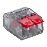 Клемма WAGO №2 16А 3мм2 ( СМК 221-412 ) (100 шт.) PROxima Клемма WAGO №2 16А 3мм2 ( СМК 221-412 ) (100 шт.) PROxima