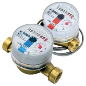 Счетчик ИТЭЛМА Ду 20, 1 л/имп (гор.) Счетчик ИТЭЛМА Ду 20, 1 л/имп (гор.)