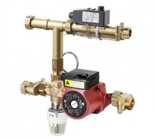 Насосно-смесительный узел для систем отопления, с возможностью регулировки установочного расстояния TIM Насосно-смесительный узел для систем отопления, с возможностью регулировки установочного расстояния TIM