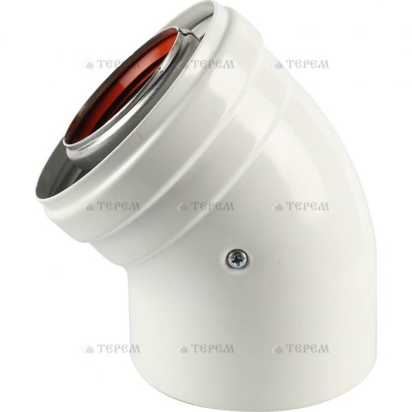 BAXI Коаксиальный отвод 45 (Luna/Eco/Nuvola) BAXI Коаксиальный отвод 45 (Luna/Eco/Nuvola)