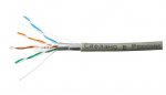 Витая пара FTP 4 пары AWG 24 категория 5е экран внутренняя Cu Standart 100м до 2,5G Витая пара FTP 4 пары AWG 24 категория 5е экран внутренняя Cu Standart 100м до 2,5G