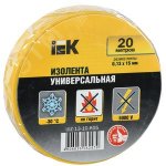 Изолента ПВХ желтая 15мм 20м (UIZ-13-10-K05) Изолента ПВХ желтая 15мм 20м (UIZ-13-10-K05)