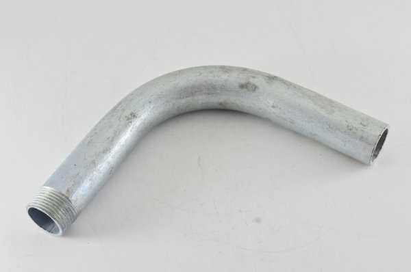 Отвод длинноплечий 21,3х2,0 (Ду15) оцинкованный (короткая реьба) Отвод длинноплечий 21,3х2,0 (Ду15) оцинкованный (короткая реьба)