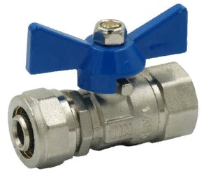 Кран шаровой цанга 16 х 1/2 г TIM Кран шаровой цанга 16 х 1/2 г TIM