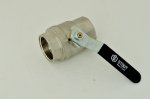 Кран шаровой    1/2" гг ручка полнопроходной STOUT