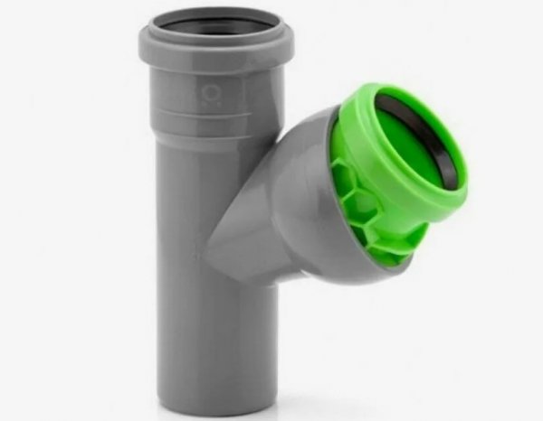 Тройник VALFEX DN 50/50, регулируемый 45-88гр. Тройник VALFEX DN 50/50, регулируемый 45-88гр.