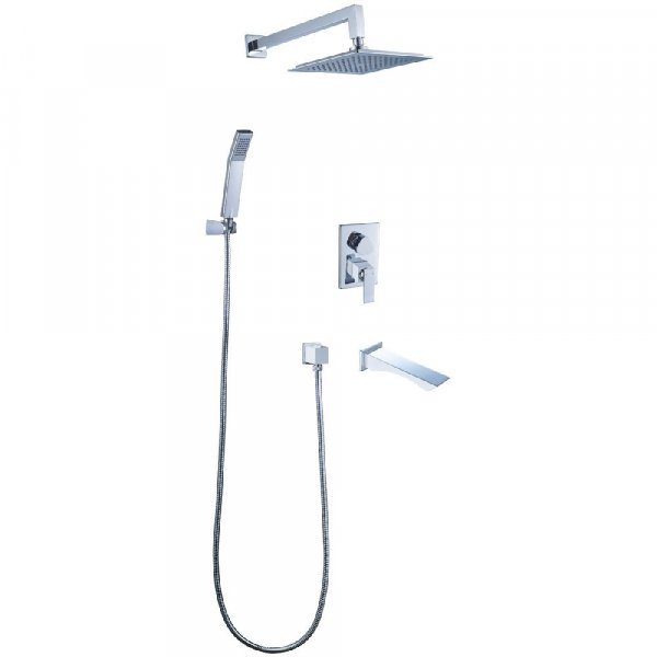 LM5822CW Смеситель для ванны и душа встраиваемый с дополнительной 1-функциональной лейкой, хром/белый LEMARK LM5822CW Смеситель для ванны и душа встраиваемый с дополнительной 1-функциональной лейкой, хром/белый LEMARK