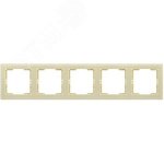 BOLERO рамка КРЕМОВЫЙ 5 элементов