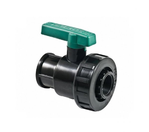 Кран шар. вн/вн   3/4"х3/4" ПНД POELSAN Кран шар. вн/вн   3/4"х3/4" ПНД POELSAN