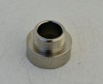 Переходник    3/8" наруж -  1/2" внутр STOUT (никель)