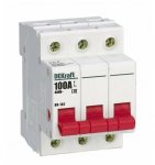 Выключатель нагрузки 3п ВН-102 100А 17012DEK Dekraft Выключатель нагрузки 3п ВН-102 100А 17012DEK Dekraft