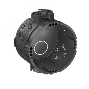 Монтажная коробка для твердых стен 60mm H46mm 7 вводов без галогена (25шт/уп) (UG 46) Монтажная коробка для твердых стен 60mm H46mm 7 вводов без галогена (25шт/уп) (UG 46)