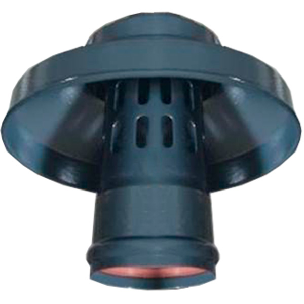 ROMMER Оголовок с ветрозащитой D 80 ЧЕРНЫЙ (Алюминий) ROMMER Оголовок с ветрозащитой D 80 ЧЕРНЫЙ (Алюминий)