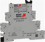 РОЗЕТКА РЕЛЕ  (колодка) для  OptiRel G    RR93-01-12-24U-6-V 281155 КЭАЗ (0,5 Р) 6-24в