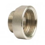 Переходник 1/2" наруж - 1 1/2" внутр STOUT (никель) Переходник 1/2" наруж - 1 1/2" внутр STOUT (никель)