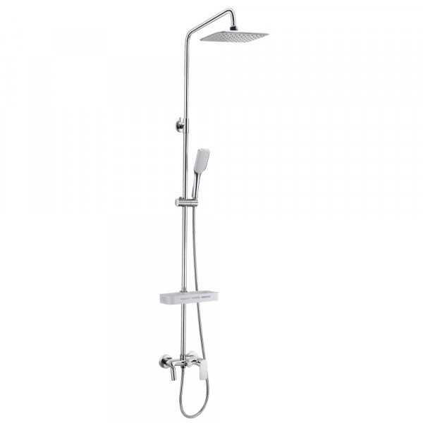 LM7002C Смеситель для ванны с верхней душевой лейкой "Тропический дождь", поворотный излив, хром LEMARK LM7002C Смеситель для ванны с верхней душевой лейкой "Тропический дождь", поворотный излив, хром LEMARK