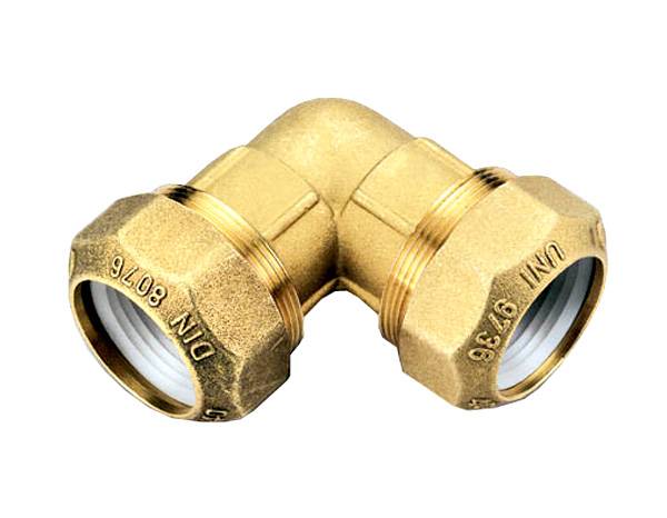 Отвод ПЭ 32 латунь (обж.) TIEMME Отвод ПЭ 32 латунь (обж.) TIEMME