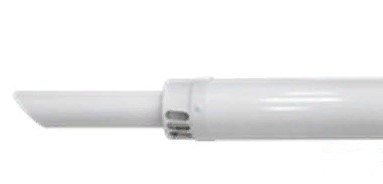 BAXI Коаксиальная труба с наконечником диам. 60/100 мм, общая длина 1000 мм, выступ дымовой трубы 250 мм - антиоблединительное исполнение BAXI Коаксиальная труба с наконечником диам. 60/100 мм, общая длина 1000 мм, выступ дымовой трубы 250 мм - антиоблединительное исполнение